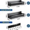 Unyqoos® Magnetisch Opbergsysteem voor Keukenkruiden en Accessoires met Haken