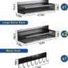Unyqoos® Flexibele Magnetische Kruiden- en Keukenorganizer Set voor Metaaloppervlakken, Inclusief Haken