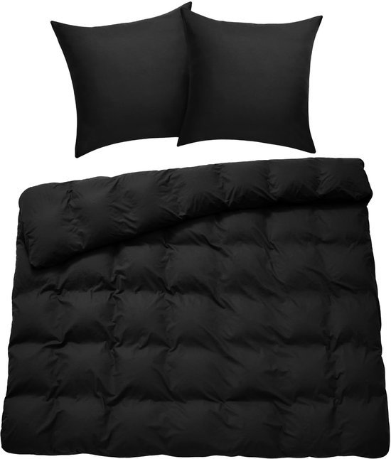 Unyqoos® Luxe 3-delige katoenen beddengoedset met ritssluiting en Oeko-Tex certificering
