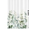 Unyqoos® Waterafstotend Douchegordijn met Groen Bladeren Motief voor Luxe Badkameruitstraling