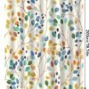 550x648-8.jpg Unyqoos® Waterdicht polyester douchegordijn met bladpatroon en haken 180x200 cm
