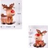 550x649-3.jpg Unyqoos® Set van 13 Miniatuur Kerstfiguren voor Sfeervolle Tafeldecoratie en Poppenhuis