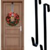 Unyqoos® Metalen deurhaken voor kransen en decoratie zonder boren, set van 2