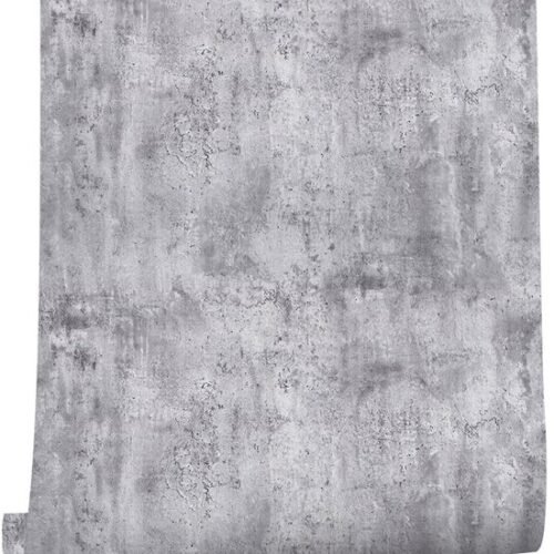 Unyqoos® Lichtgrijs zelfklevend wandpapier in betonlook voor veelzijdige toepassingen 40 cm x 300 cm