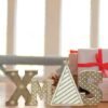 Unyqoos® Houten kerstdecoratie met kerstboomontwerp voor interieur en tafel