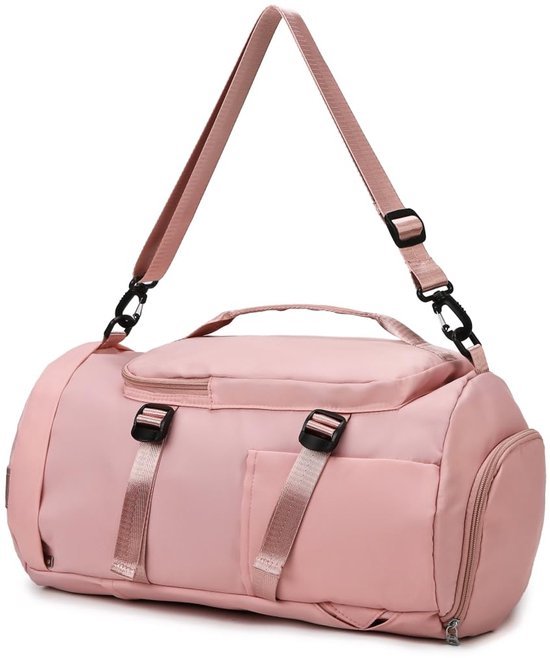 Unyqoos ® Multifunctionele Sport- en Reistas voor Fitness, Reizen en Dagelijks Gebruik met Schoenen- en Natvak