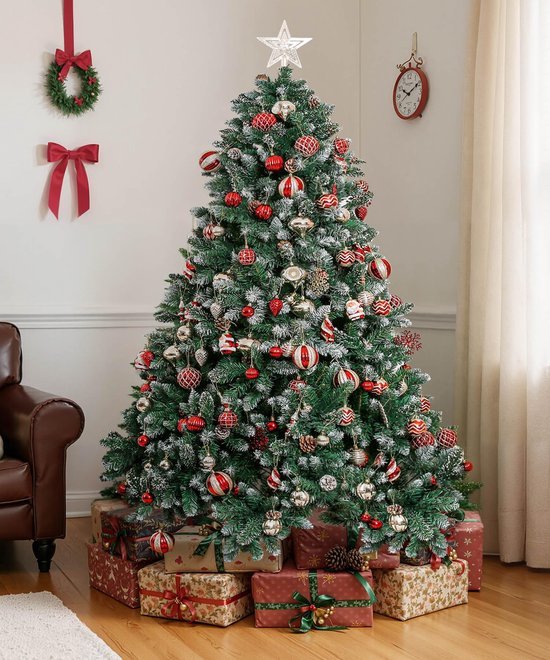 Unyqoos® Veilige en herbruikbare kerstboom met standaard voor sfeervolle feestdagen