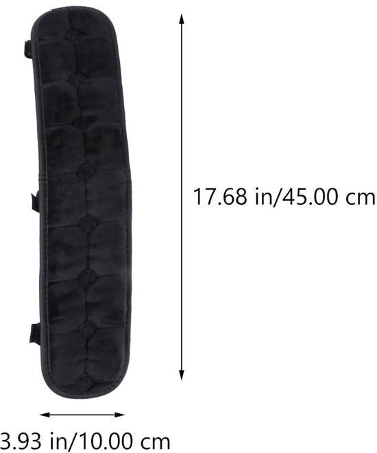 Unyqoos® Comfortabele armleuninghoezen voor bureaustoelen met traagschuim en zachte bekleding
