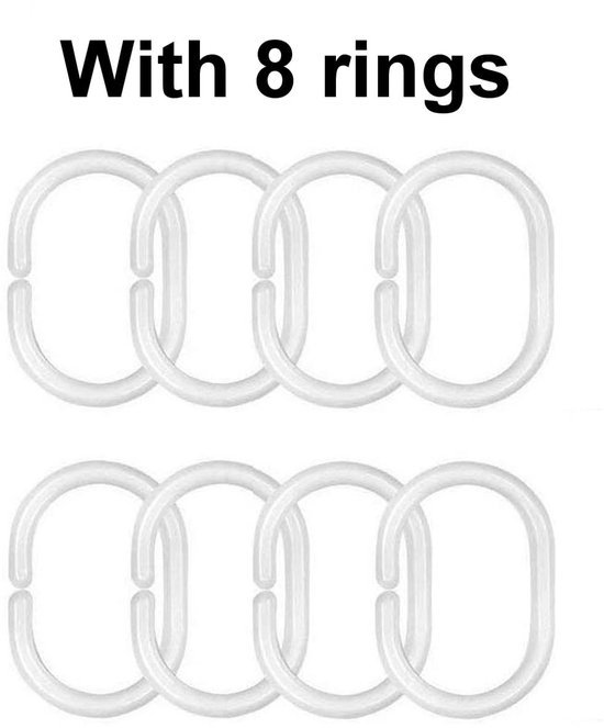 Unyqoos® Betoverend Douchegordijn met Elfenbos Thema en Magische Boomprint voor Badkamervernieuwing