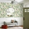 550x663-13.jpg Unyqoos® Waterdicht zelfklevend vintage behang met vogel- en bloemenpatroon