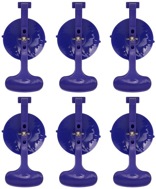 Unyqoos® Handige 6-delige set zuignapklemmen voor autoonderhoud en huishoudelijk gebruik