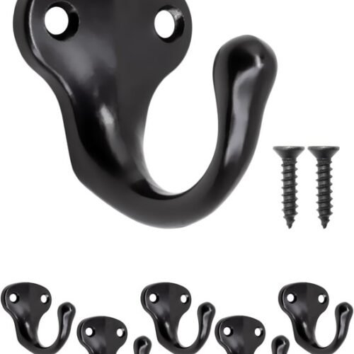 550x665-18.jpg Unyqoos® Set van vijf stijlvolle zwarte haken voor garderobe en interieurdecoratie
