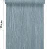 Unyqoos® Zelfklevend Houtlook Behang in Elegante Blauw Tinten voor Meubelrenovatie