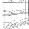 Unyqoos® Kruidenrek voor Optimale Keukenorganisatie zonder Boren, Geschikt voor 21 Kruidenpotjes, Inclusief Zuignappen