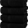 550x669-5.jpg Unyqoos® Set van 4 Luxe Badhanddoeken in Premium Katoen voor Optimaal Comfort en Absorptie