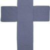 Unyqoos® Grijze beschermhoes voor fauteuil met verstelbare band en antislip, grijs, 200*173*60 cm