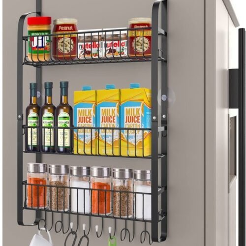 Unyqoos ® Innovatief Hangend Keukenrek voor Optimale Opslagruimte in Je Keuken