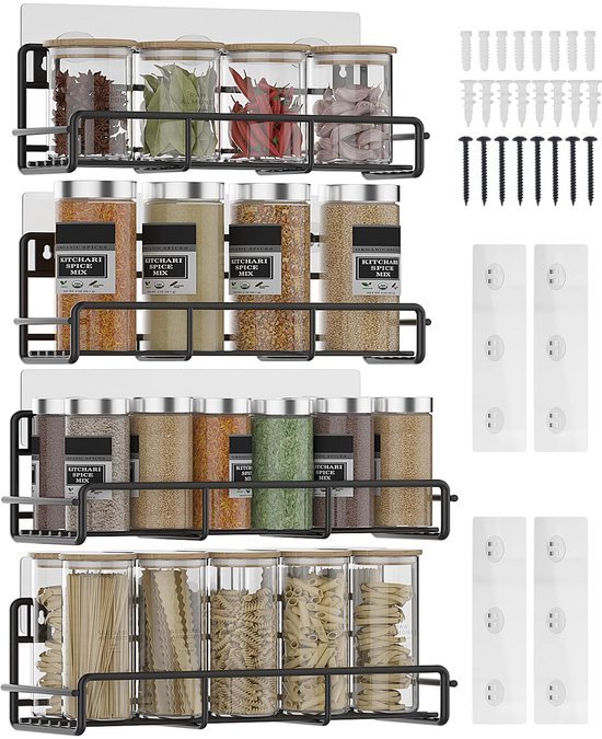 550x675-2.jpg Unyqoos® Stijlvol wandrek voor kruiden en meer met veelzijdige montageopties