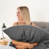 Unyqoos® Omkeerbaar vierdelig beddengoed van katoen voor alle seizoenen 135x200 cm