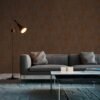 550x679-10.jpg Unyqoos® Stijlvol vliesbehang met roest-look in koper en oranje tinten