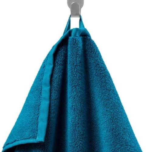 550x679-12.jpg Unyqoos® Exclusieve Set van 2 Luxe Douchehanddoeken in Oceaansblauw en Turquoise, 100% Katoen, Hoog Absorberend Vermogen