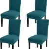 Unyqoos® Elastische stoelhoezen set voor moderne eetkamer en evenementen