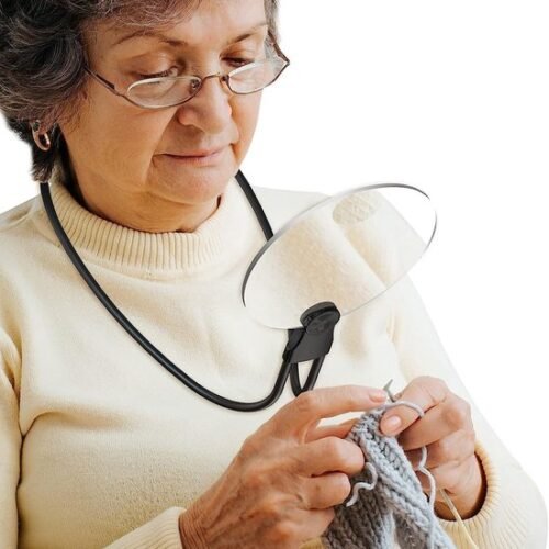 Unyqoos® Handsfree draagbaar vergrootglas met verstelbare vergroting voor nauwkeurige taken