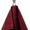 Unyqoos® Luxueuze Set van 2 Badhanddoeken, Rijke Merlot Kleur, 100% Zacht Katoen, 70x140 cm