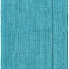 Unyqoos® Zachte Turquoise Douche- en Badkamermatten Set met Antislip en Microvezelabsorptie, 50 x 80 cm, 2 stuks