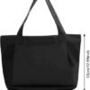 550x686-13.jpg Unyqoos® Ruime en canvas sporttas voor dames met opbergmogelijkheden
