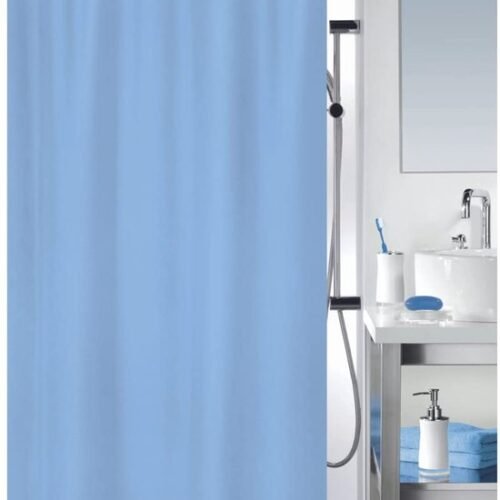 Unyqoos® Lichtblauw Waterdicht Douchegordijn met Antischimmel en Antibacteriële Eigenschappen