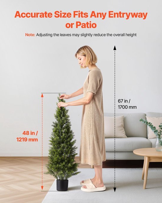 550x687-113.jpg Unyqoos® Set van Twee Kunstmatige Cederbomen voor Binnen- en Buitendecoratie