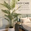 Unyqoos® Grote kunstmatige palmplant voor interieurdecoratie met verstelbare bladeren