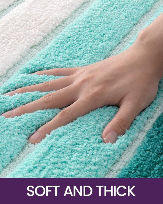 550x687-127.jpg Unyqoos® Zachte en absorberende badmat met antislip en eenvoudig wasbaar ontwerp
