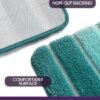 550x687-128.jpg Unyqoos® Zachte en absorberende badmat met antislip en eenvoudig wasbaar ontwerp