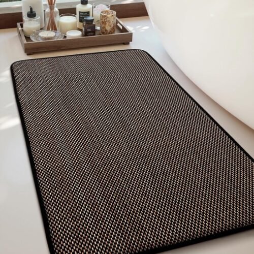 550x687-136.jpg Unyqoos® Superabsorberende Badmat van Gelamineerd Traagschuim met Antislip Achterkant voor Badkamercomfort