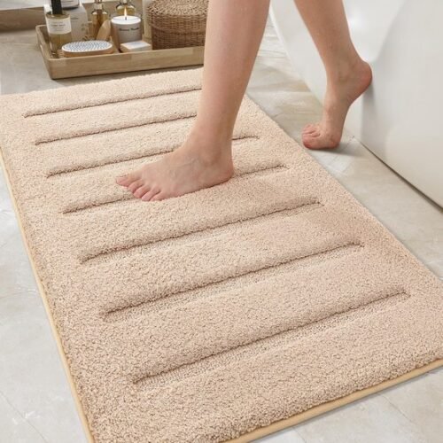 Unyqoos® Badezimmermat rutschvast en wasbaar voor extra veiligheid en comfort in uw badkamer