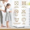 Unyqoos® Grijze badmat voor badkamer en wasruimte met antislip en sneldrogende eigenschappen