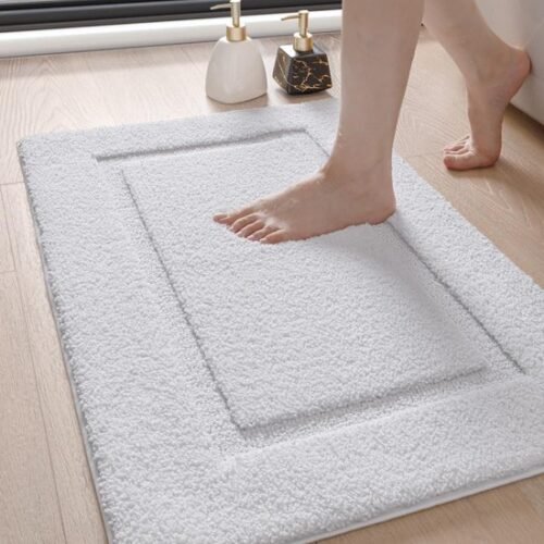 550x687-159.jpg Unyqoos® Zachte en absorberende badmat met antislip voor badkamer en douche