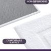 550x687-163.jpg Unyqoos® Zachte en absorberende badmat met antislip voor badkamer en douche