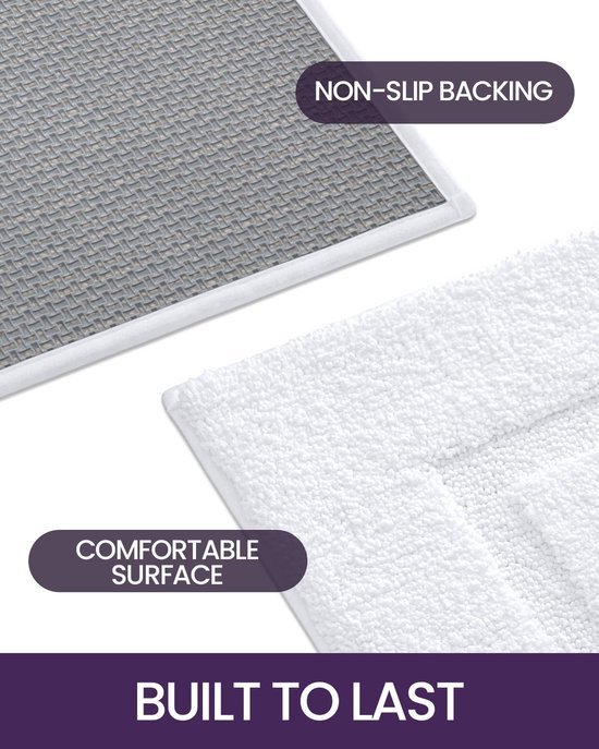 550x687-163.jpg Unyqoos® Zachte en absorberende badmat met antislip voor badkamer en douche