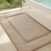 Unyqoos® Zachte en waterabsorberende badmat voor veilig en comfortabel gebruik