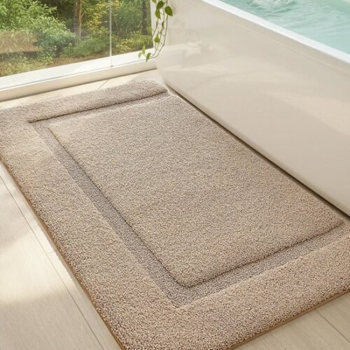 Unyqoos® Zachte en waterabsorberende badmat voor veilig en comfortabel gebruik