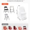 550x687-215.jpg Unyqoos® Set van 30 elastische witte stoelhoezen voor evenementen en hotels