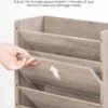 550x687-241.jpg Unyqoos® Wandgemonteerde houten documentenhouder met zes niveaus voor thuiskantoor