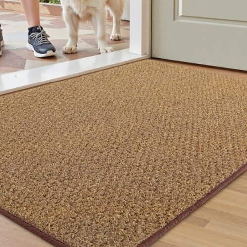 Unyqoos® antislip deurmat voor binnen en buiten, wasbaar en absorberend