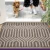 Unyqoos® en wasbare deurmat voor binnen en buiten met antislip onderzijde