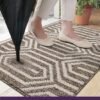 Unyqoos® en wasbare deurmat voor binnen en buiten met antislip onderzijde