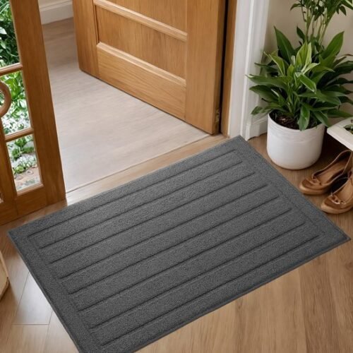 Unyqoos® Absorberende en Wasbare Deurmat voor Binnengebruik met Antislip Eigenschappen