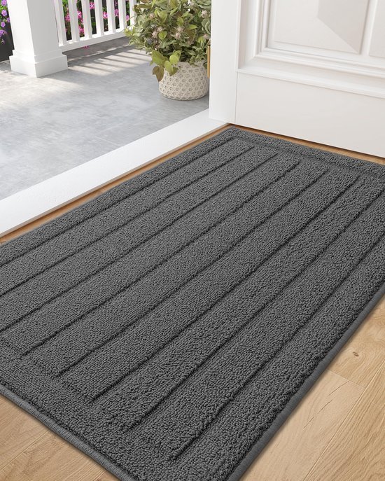 Unyqoos® Absorberende en Wasbare Deurmat voor Binnengebruik met Antislip Eigenschappen